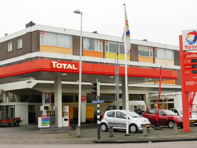 Voormalig Fina Benzinestation
