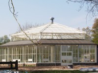 Koepel van het voormalig kleuterwintertuinpaviljoen